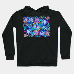 Funky and Fun Psychedelic Retro Design Hoodie